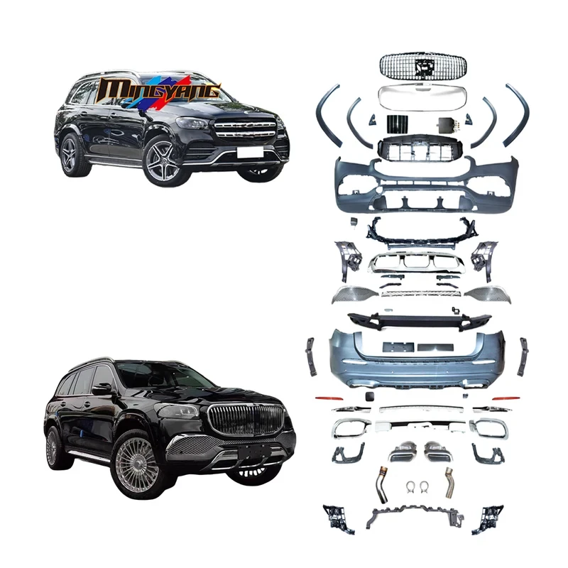 

Лучшая посадка GLS 2020+ Обновление до GLS Стиль Тюнинговые детали Bodykit Решетки автомобильного бампера для GLS X1