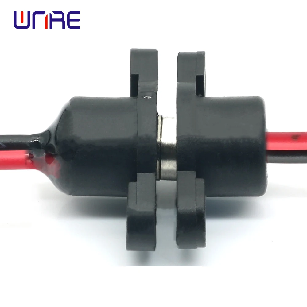 Circle Magnetic Connector with Ears Male and Female One Set Magnetic Plug with Wire Contact Point Adsorption Waterproof