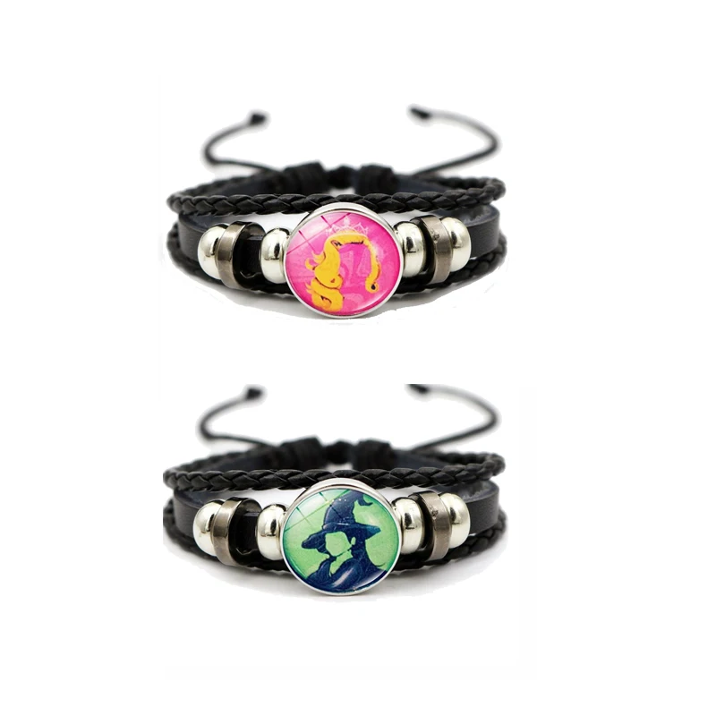 Magical Wicked Witch Leather Bracelet Jewelry Versatile For Men And Women New