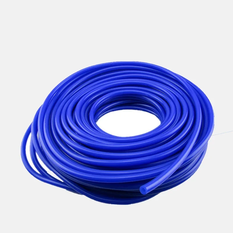 1 Meter 2mm 3mm 4mm 5mm 6mm 8mm 10mm 12mm 14mm 16mm Id Blue Rubber Hose Flexible Soft Silicone Tube Pipe For Aquarium Air Pump