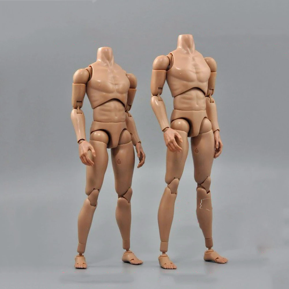 

Male Body 1/6 Scale Military Man Narrow Shoulders Nude Action Figure Body Skin Color For 12" Action Figure Toys B006/B007