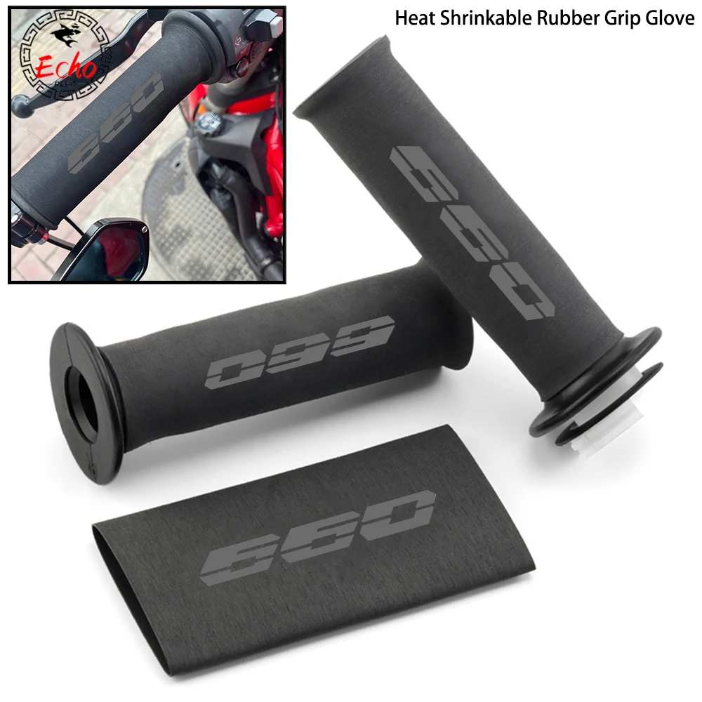 For Triumph Trident 660 Trident660 High quality Motorcycle No-slip Heat Shrink Handle Grip Cover Heat Shrink Handlebar Grips