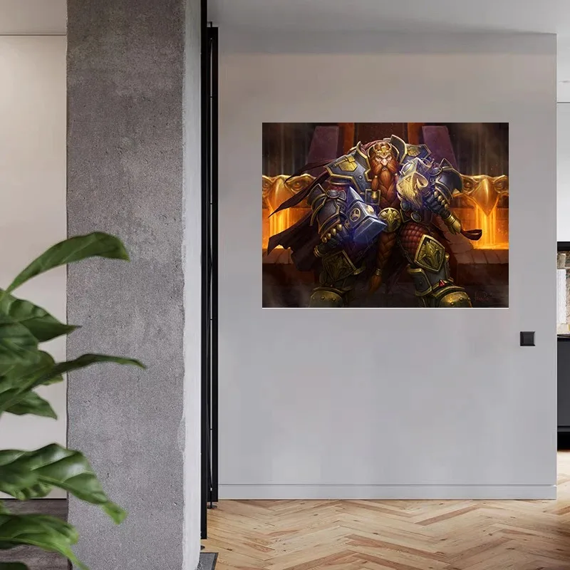 Hearthstone Gaming Heroes of Warcraft Poster Canvas Printing Game Room Decoration Morden Room Decor Game Aesthetic Wall Picture