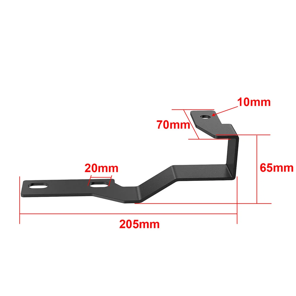 Engine Hood Ditch Light Bracket Cowl Panel LED Pod Work Lamp Mount Holder Clamp For Toyota Tacoma 2005-2015