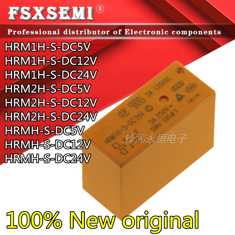 

10pcs HRM1H-S-DC5V HRM1H-S-DC12V HRM1H-S-DC24V HRM2H-S-DC5V HRM2H-S-DC12V HRM2H-S-DC24V HRMH-S-DC5V HRMH-S-DC12V HRMH-S-DC24V