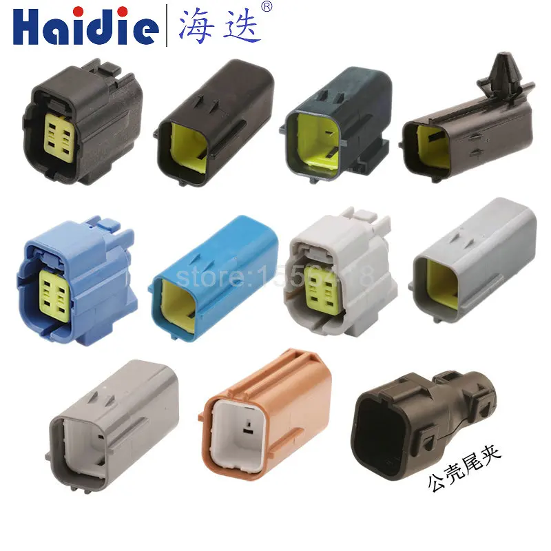 4 Pin Connector Series Waterproof Female Male Connector Cable Plug Motorcycle Electrical Harnesses Wiring Harness 174257-2