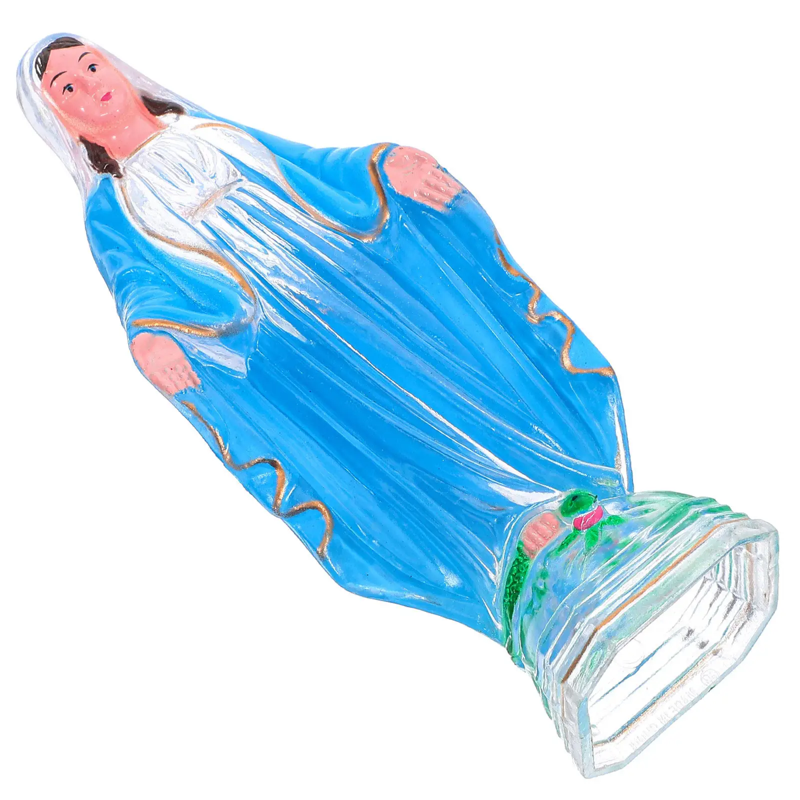 Home Decor Catholic Gifts Icons Mary Statue Outdoor Blessed Virgin Ornament Mother Sky-blue Statues