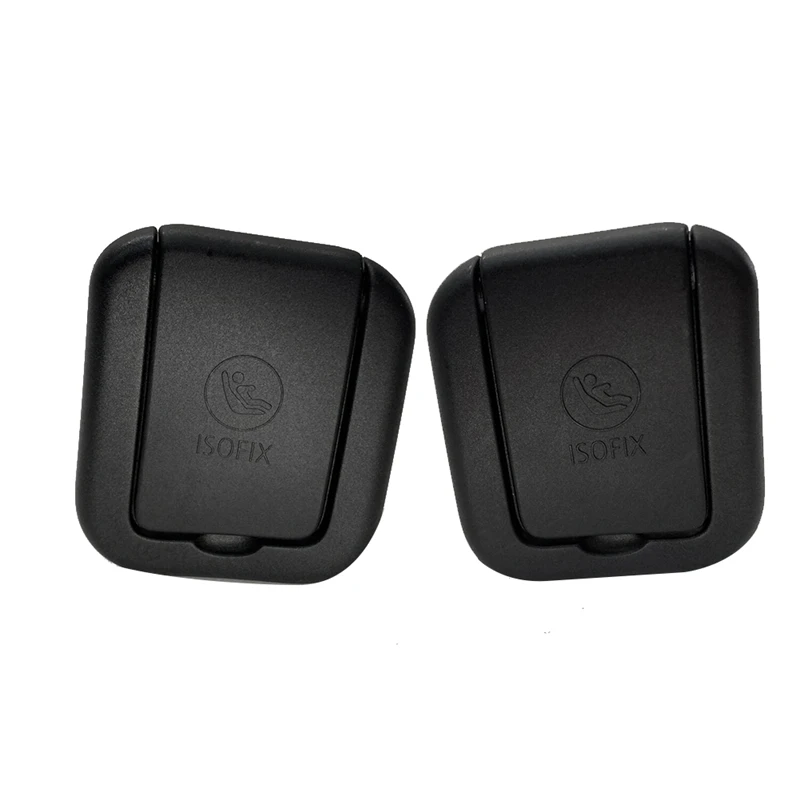 1 Pair Isofix Seat Restraint Cover Plate 52209178247 52209178248 For Mini Cooper R55 R56 R57 07-15 Car Seat Accessories