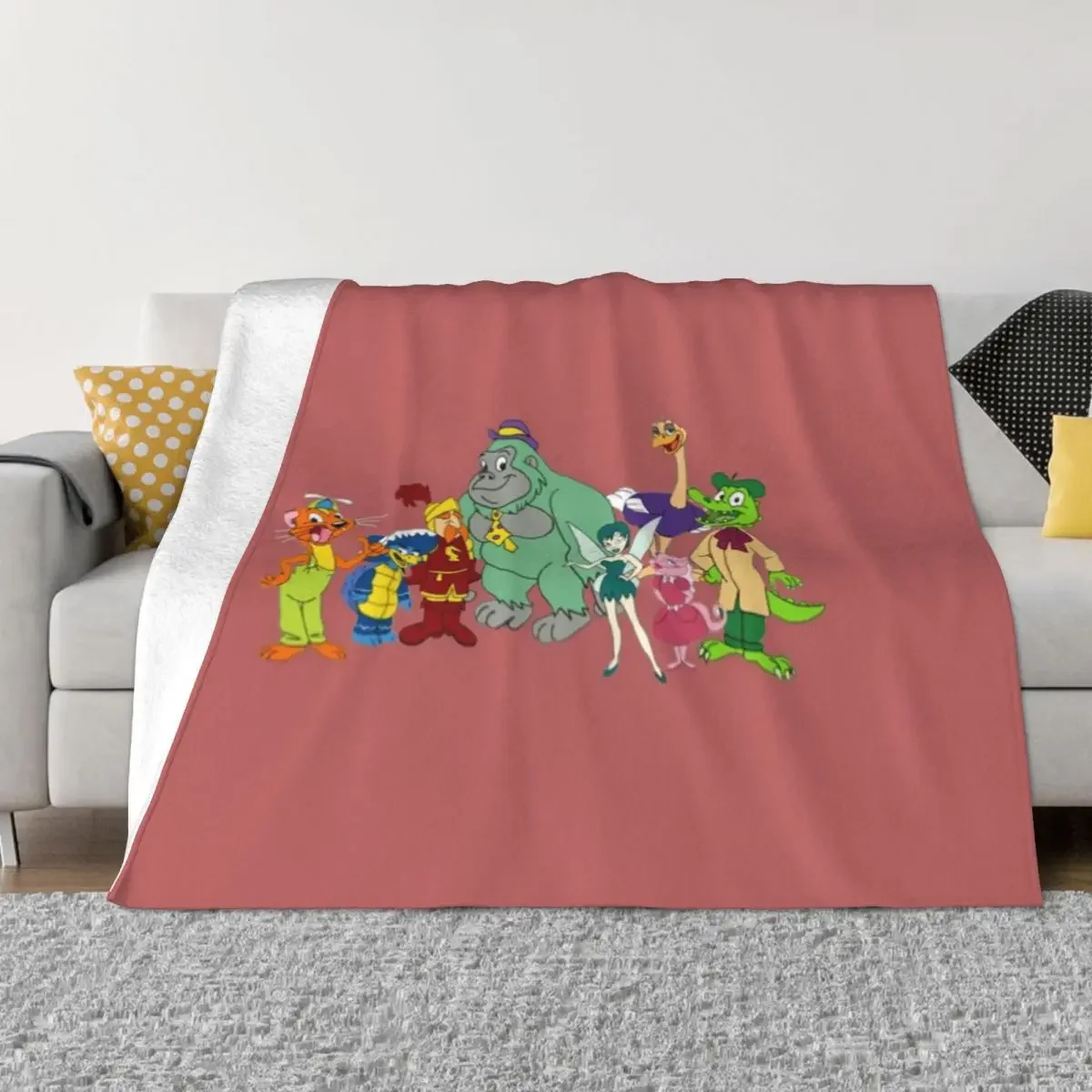 willy_s wonderland Throw Blanket Decorative Sofas Kid'S Blankets