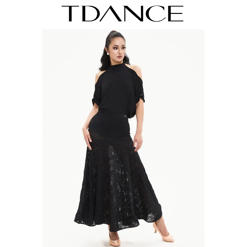 فستان ممارسة حديث للنساء البالغات مخصص برقبة معلقة وكتف متسرب بذلة متعددة الاستخدامات ومثيرة للفصول الدراسية GL-79 #5