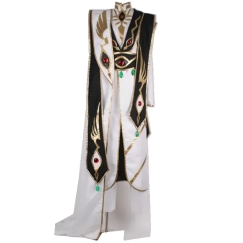 

Костюм для косплея Zero/Lelouch, женская и мужская униформа, наряд на Хэллоуин, Рождество