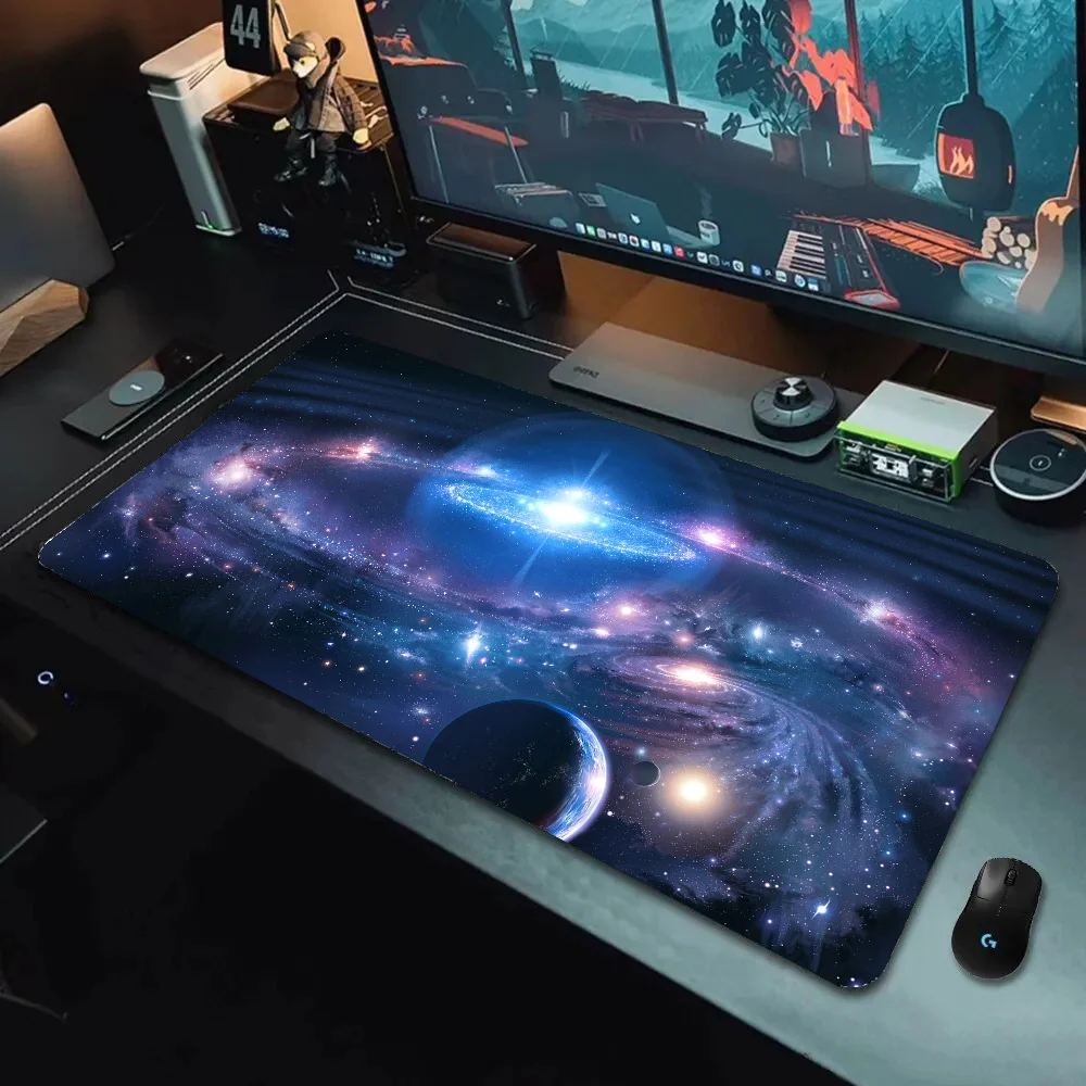 

GALAXY Mousepad Computer Desks Gamer Cabinet Games Desk Pad Mouse Mats Sky Office Accessories Keyboard Mat Gaming Pc Extended