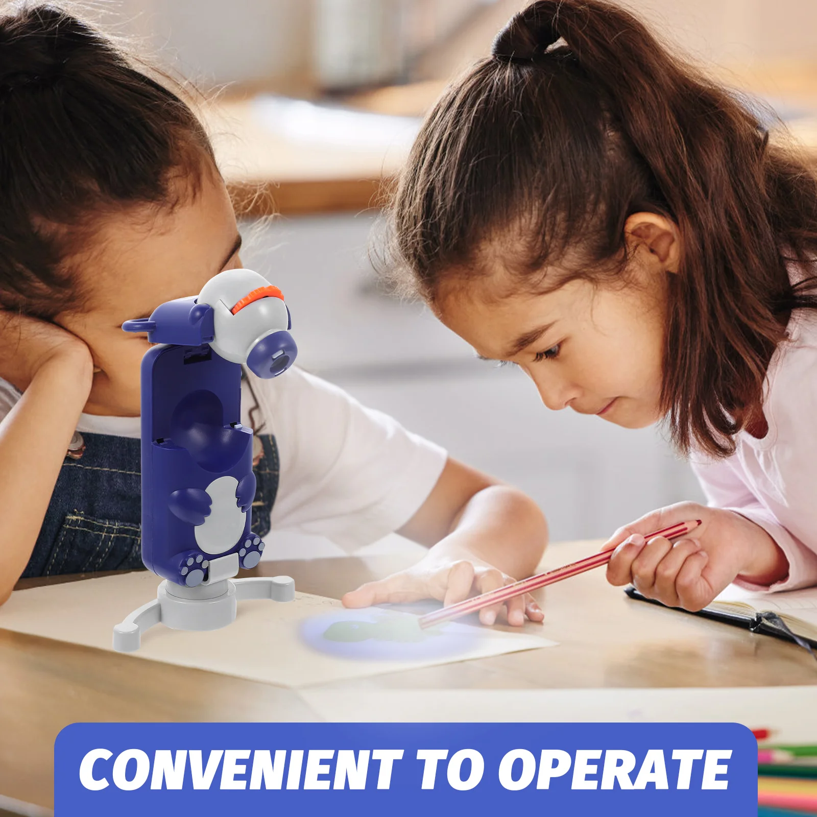 3D Luminous Projection Camera For s Animal Learning Educational Plaything Toddler Night Light Abs Desktop Lamp Rotating