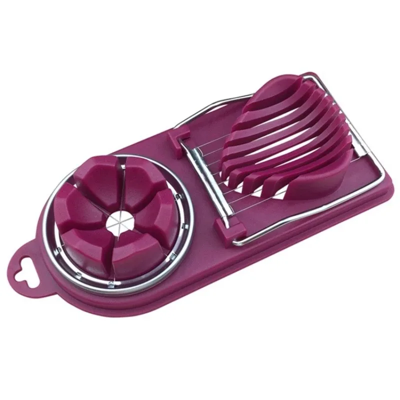 

Egg slicing flower cutter kitchen gadget Century egg cutter creative fancy egg cutter