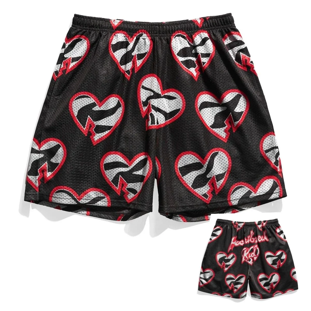 

New Men's Gym Shorts Shawn Michaels HBK Survivor Series 1997 Retro Shorts Workout Jogging Shorts Boxing Sports Beach MOTO