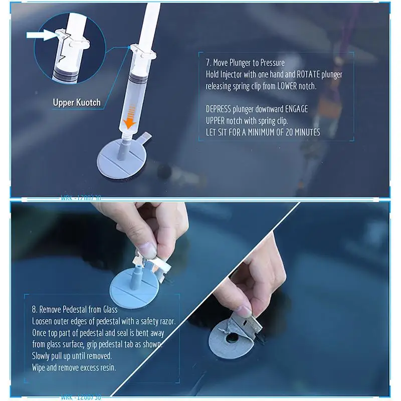 Windshield Crack Repair Set Quick Fix Car Glass Windscreen Restore Repairing Kit For All Kinds Of Repair Chip Crack