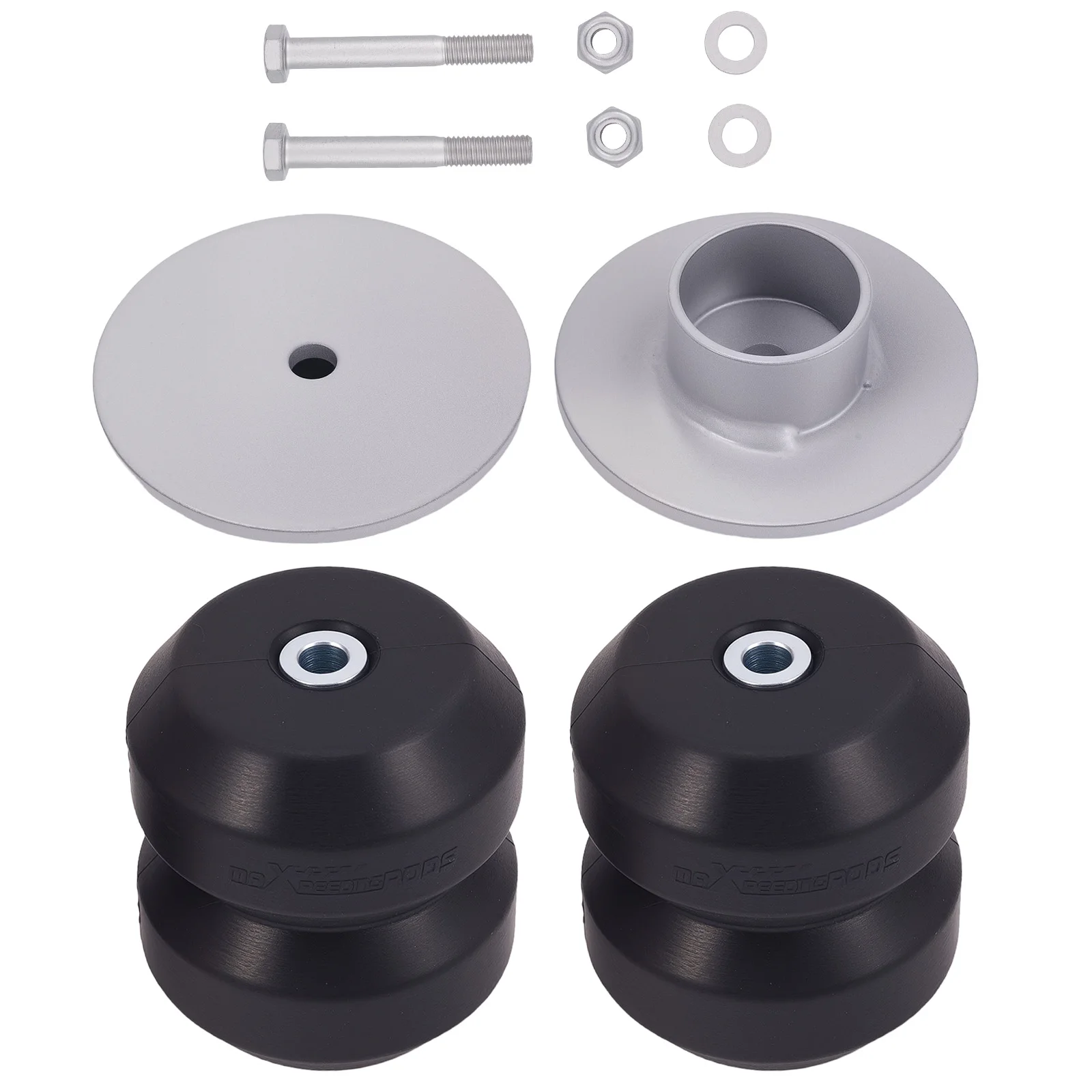 Suspension Rubber Helper Spring Kit For Cadillac GMC Yukon Chevy Tahoe 92-00