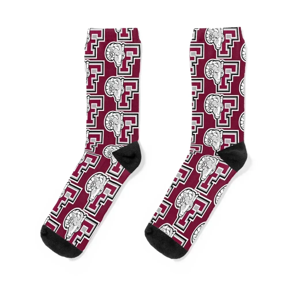 

Fordham Rams Socks Heating sock hockey warm winter Socks Women Men's