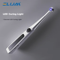 Lámpara LED de curado Dental, luz de curado inalámbrica de 1 segundo, 800-1400mw/cm2, equipo de odontología