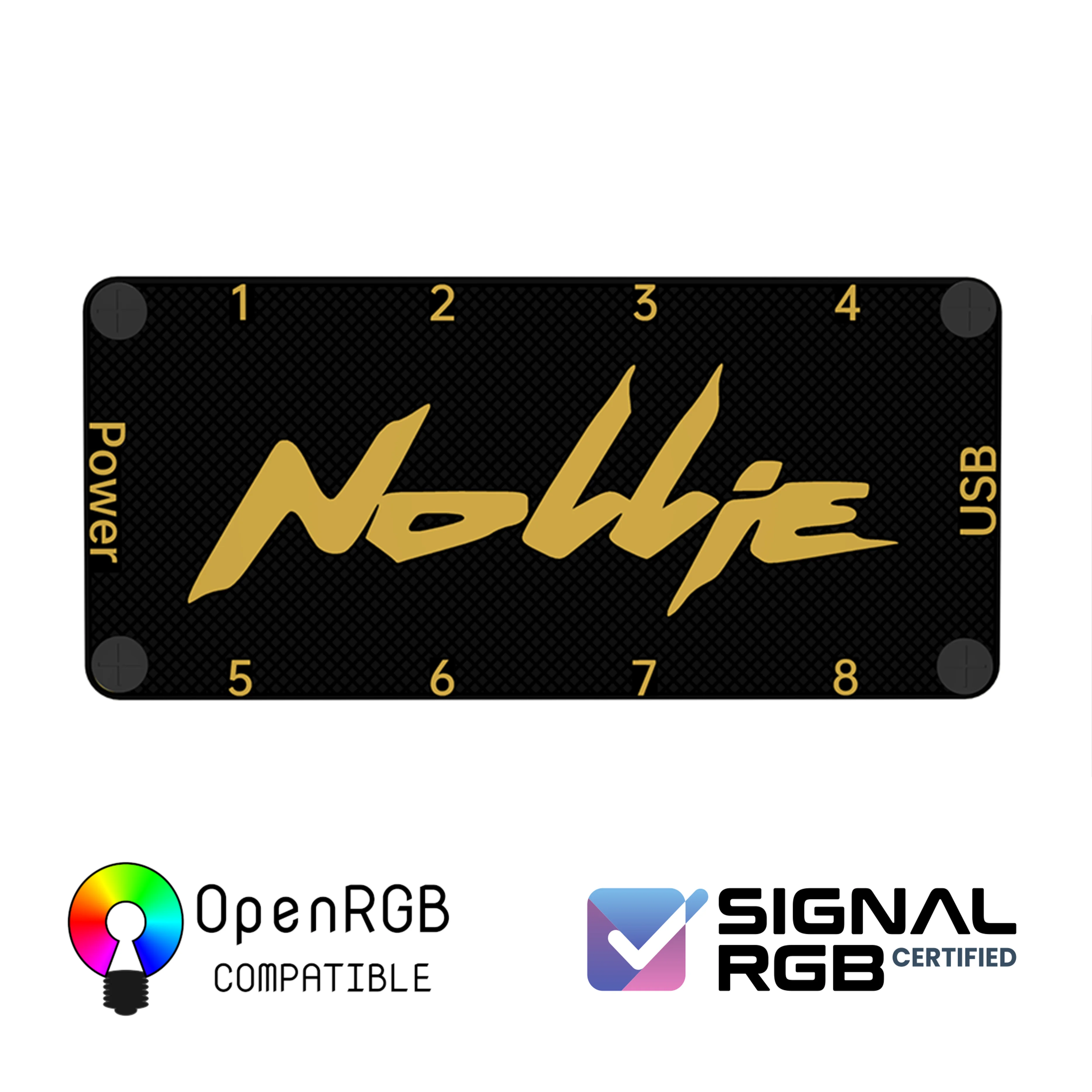 Nollie8 ARGB Controller 5v3Pin ARGB interface support SignalRGB OpenRGB