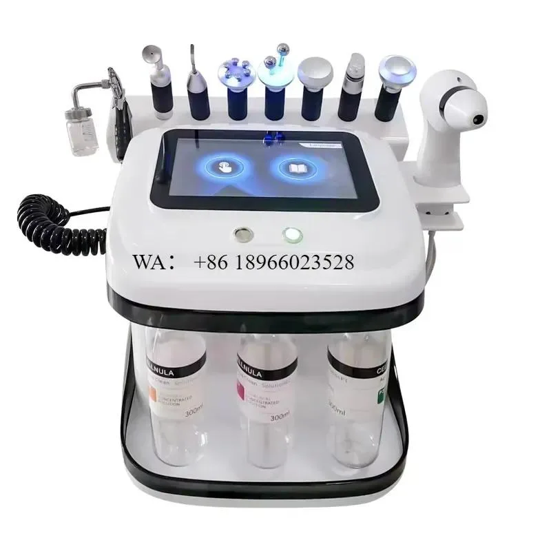 WMWMNU for Facial Multifunction Beauty Jet Peel Oxygen 9 in 1 Face Deep Clean Device