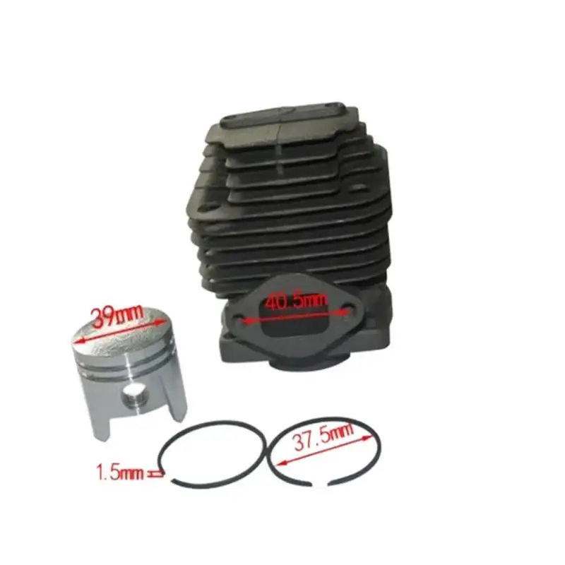 미쓰비시 T200 잔디 깎는 기계 39mm 실린더 피스톤 키트 Komatsu 액세서리