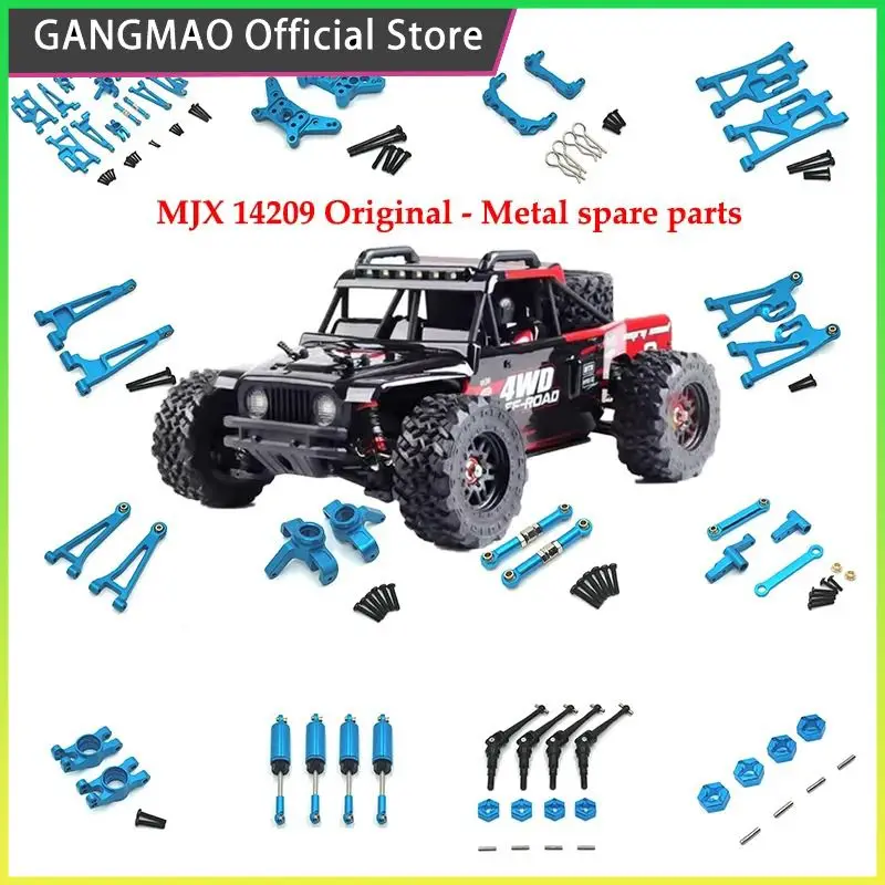 For MJX Hyper Go 1/14 14209 14210 H14BM 1/14 Remote Control Car Parts and Accessories Metal Upgrade and Modification