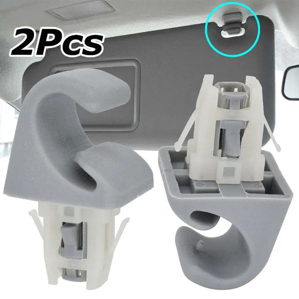 Gancio per Clip per visiera parasole per auto gancio di fissaggio per visiera parasole per auto accessori per interni auto accessori di ricambio P2Y3