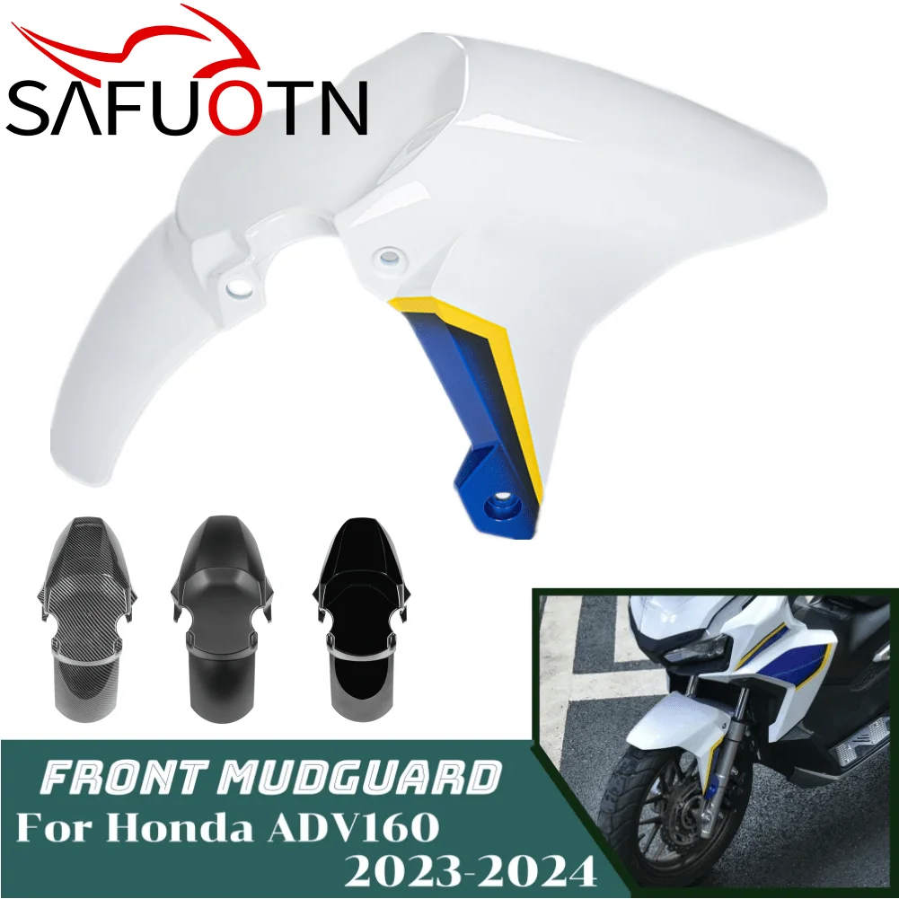 ADV160 Front Tire Hugger Fender Mudguard For Honda ADV 160 2023 2024 Motorcycle Wheel Splash Guard Accessories