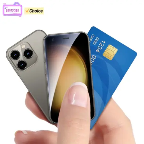 Nuovo SOYES XS15 Mini Smartphone 3.0 pollici MTK 2 GB RAM 16 GB ROM WCDMA 3G Dual SIM 2MP Fotocamera posteriore 480x854 Tipo-C Cellulare Android