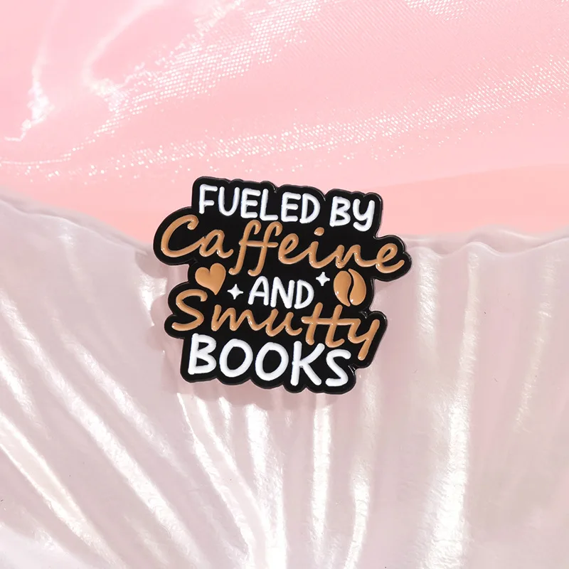 Text Series Enamel Pin A brooch about reading books Backpack Hat Lapel Accessories Metal Badge Gift For Friend Jewelry Wholesale