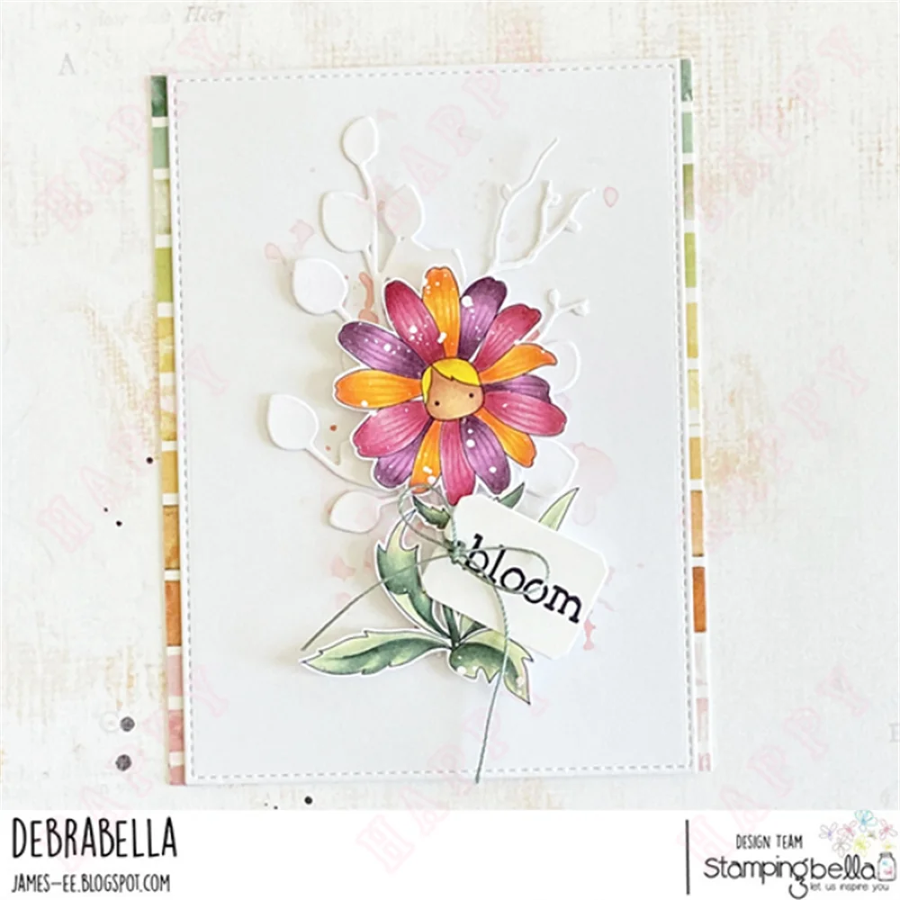 طوابع وقوالب قطع شفافة لقصاصات ذاتية الصنع ، زهور جميلة ، أقحوان ، صنع بطاقات ورقية ، مشغولات ديكورية ، ألبوم صور ، ربيع