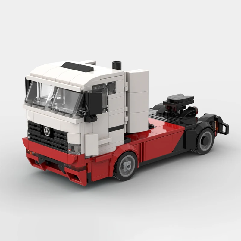 Classical Speed Vehicle MOC 8-width Racing Truck Building Blocks Model Bricks Sets Assemble Children's Toys Gifts