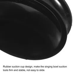 2pcs Singing Bowl Suction Cups Firm Stable Handle for Compatible with Multiple Bowl Sizes Accessories