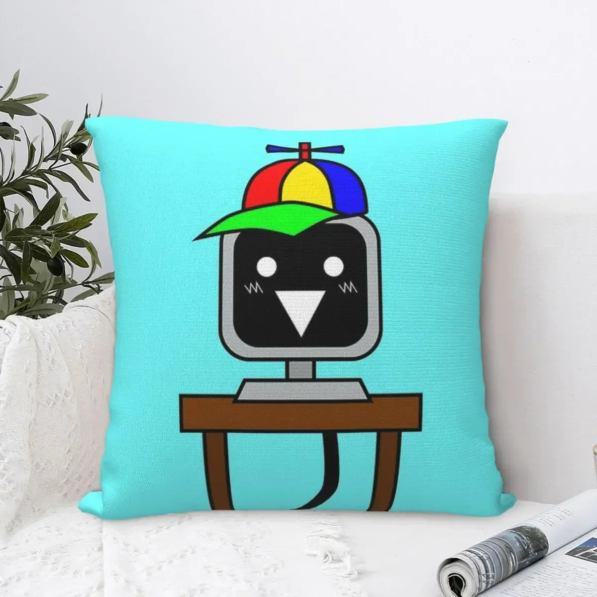 

Sprunki Mr Fun Computer Pillow Case Pillow Cover Modern Pillow Case Decorative