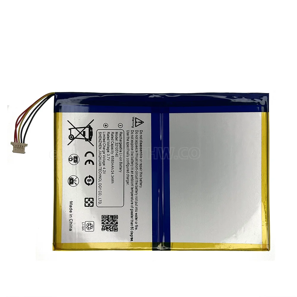 100% Original Replacement TAB 8 32100140 6580mAh Phone Battery For Blackview TAB8 Batteries With Free gift Tracking Number