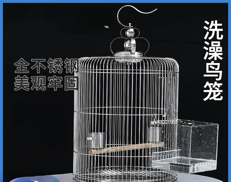 Cage Large Parrots Bird Feeder Stand Canary House Birds Outdoor Plastic Cages Parrot Transfer Acrylic Jaulas Para Pajaros Aviary