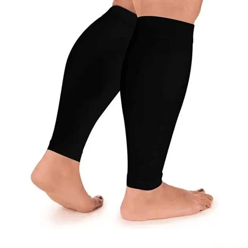 U2JB Calf Compressing Sleeve Leg Compressing Socks for Calf Relief Calf Compressing Guard for Men Women Running Cycling