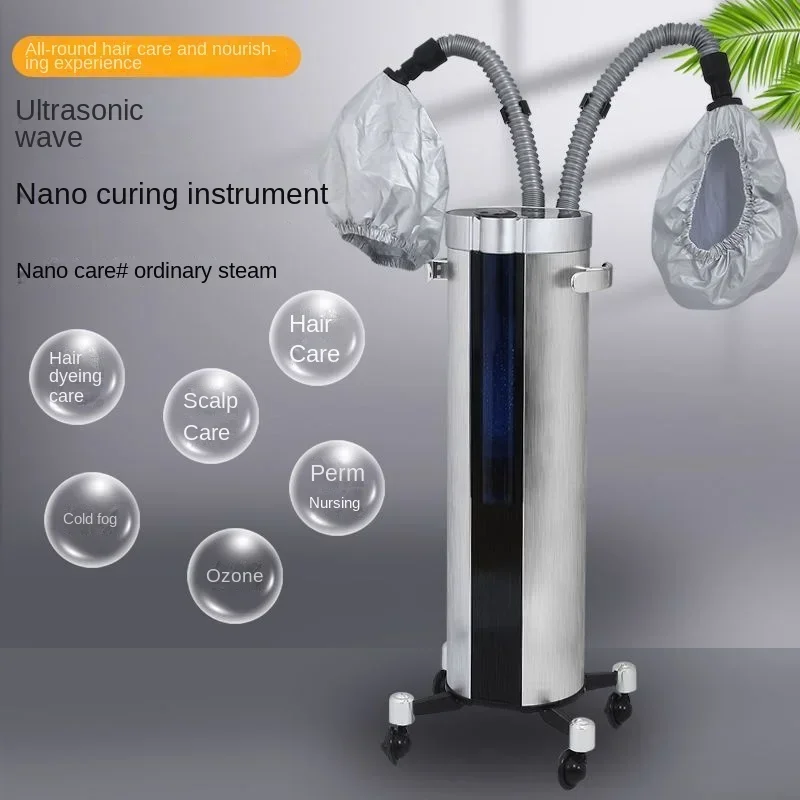 

Nano Ozone Machine Hair Steamer Oil Treatment Machine Nutrition Hair Care Heater Care Device Barber Shop