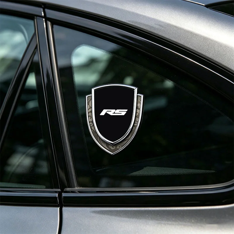 Auto Door Trunk Fender Decoration Shield Protective Sticker For Chevrolet RS Corvette Silverado Tahoe Cruze Malibu Accessorie