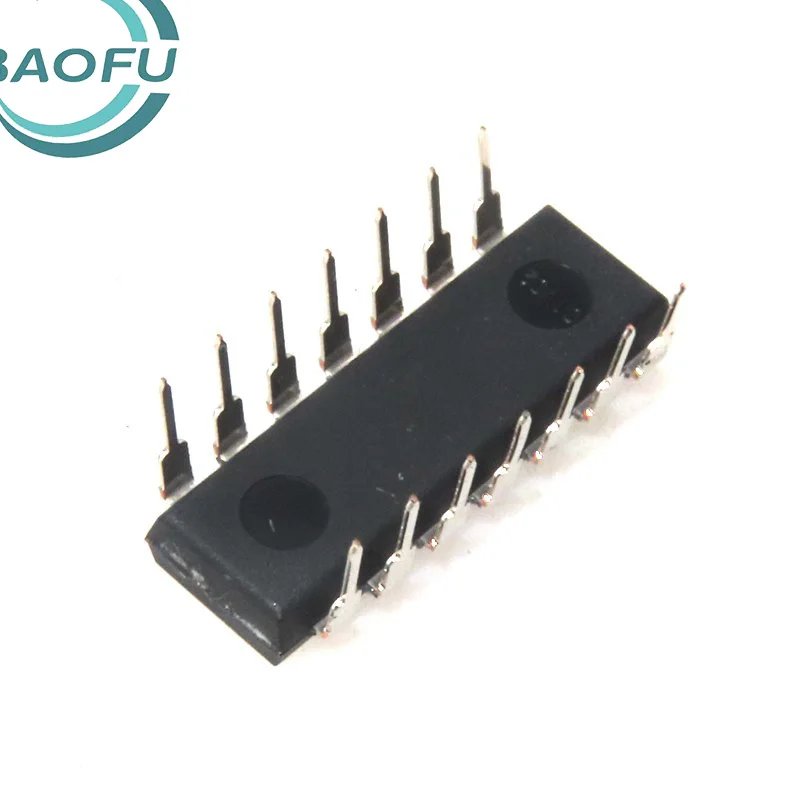 Newly imported original SN74HC08N DIP14 direct insertion four-way 2-input positive and gate logic IC