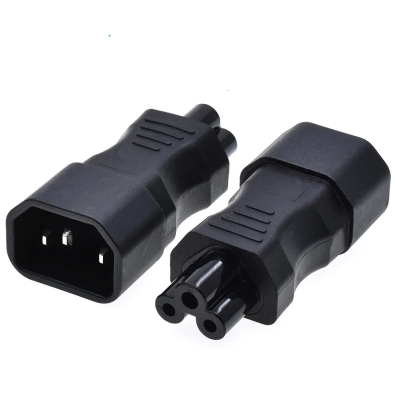 

1pcs Plug Convertor C5 To C14 IEC320 Female Power Industrial Plug Adapter