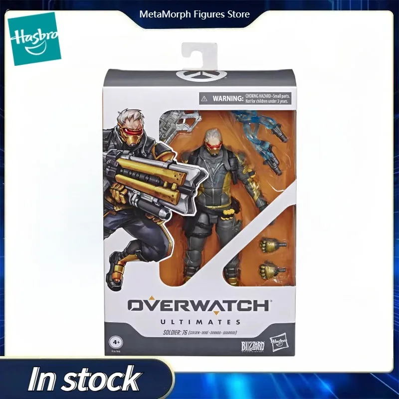 

Оригинальные аниме-фигурки Hasbro Overwatch Ultimates Soldier 76, коллекция игрушек и моделей