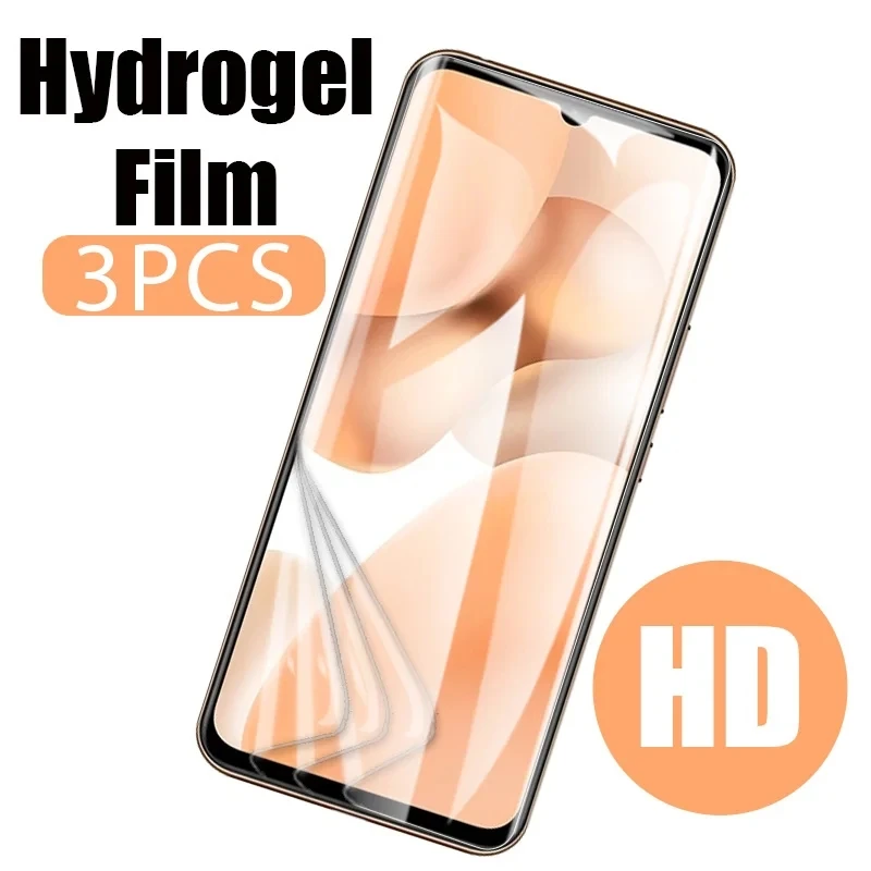 3PCS Hydrogel Film For HTC Wildfire E Star U23 Pro Wildfire E3 Lite Wildfire E Plus Screen Protector