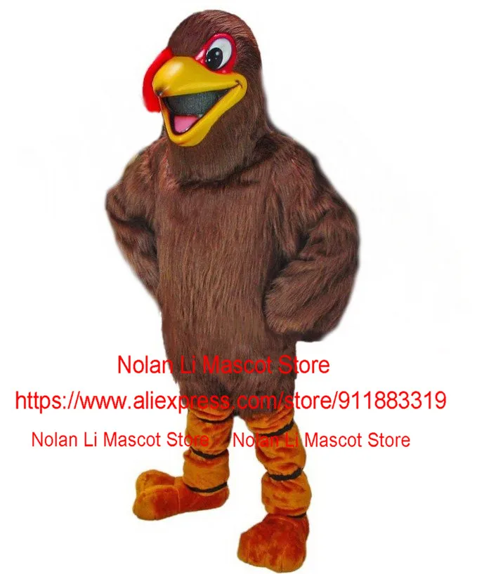 High Quality Turkey Mascot Costume Cosplay Adult Size Cartoon Suit Fancy Dress Up Advertising Game Holiday Gift 290