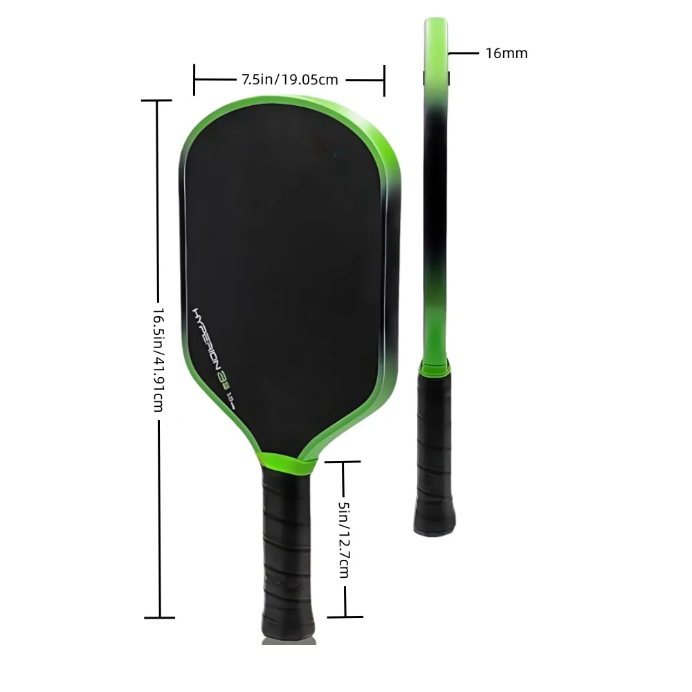 Vyora 2025 Hyperion 3S Competition-Grade Gen3 New Inner Core Hot-Pressure Process Toray T700 Carbon Fiber Pickleball Paddle