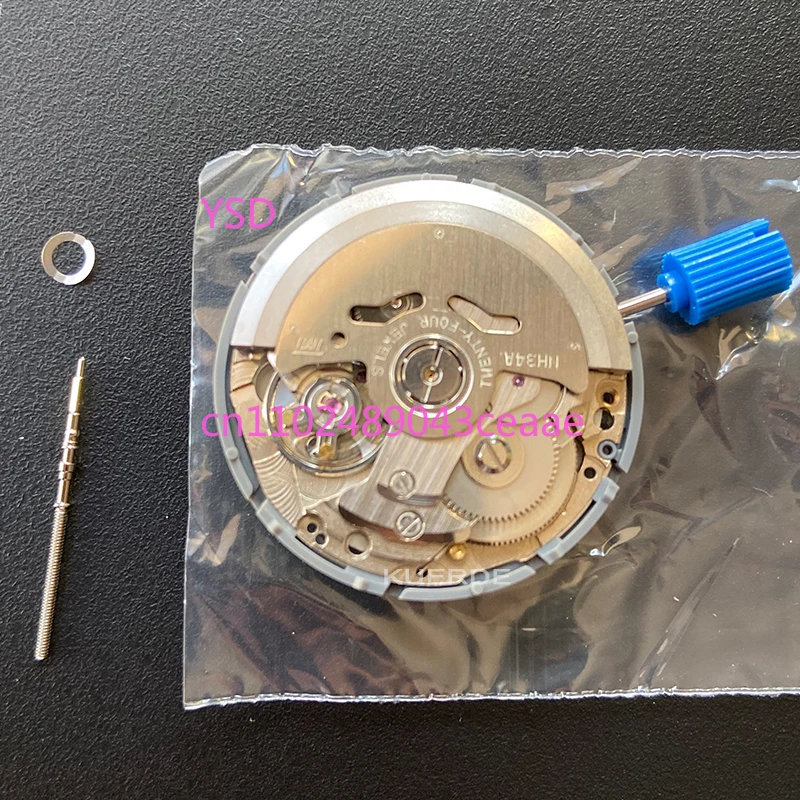 حركة ساعة GMT NH34 مستوردة من اليابان تاريخ ميكانيكي أوتوماتيكي عند الساعة 3 أجزاء إصلاح ساعة ذاتية الملء عالية الدقة #6