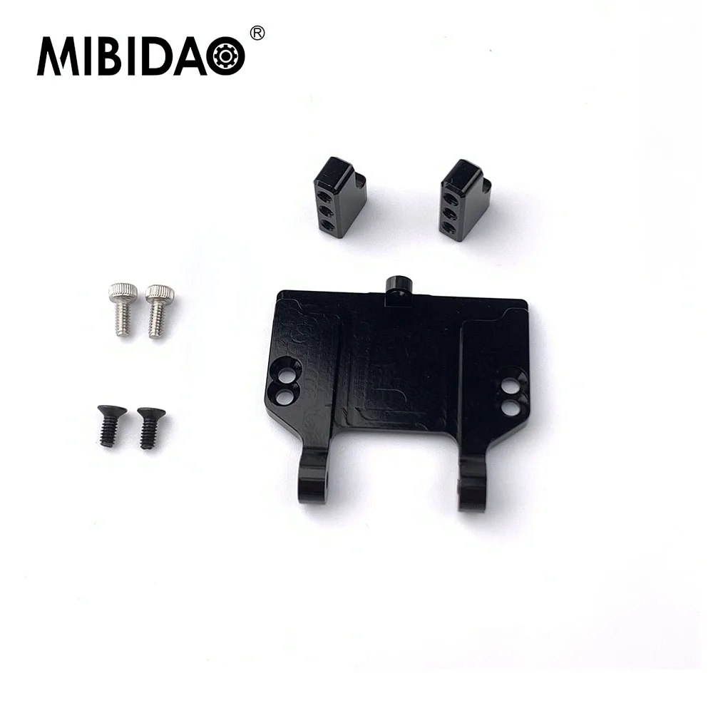 MIBIDAO سبائك الألومنيوم سيرفو جبل ثابت ل Redcat Ascent 1/18 RC الزاحف سيارة ترقية أجزاء