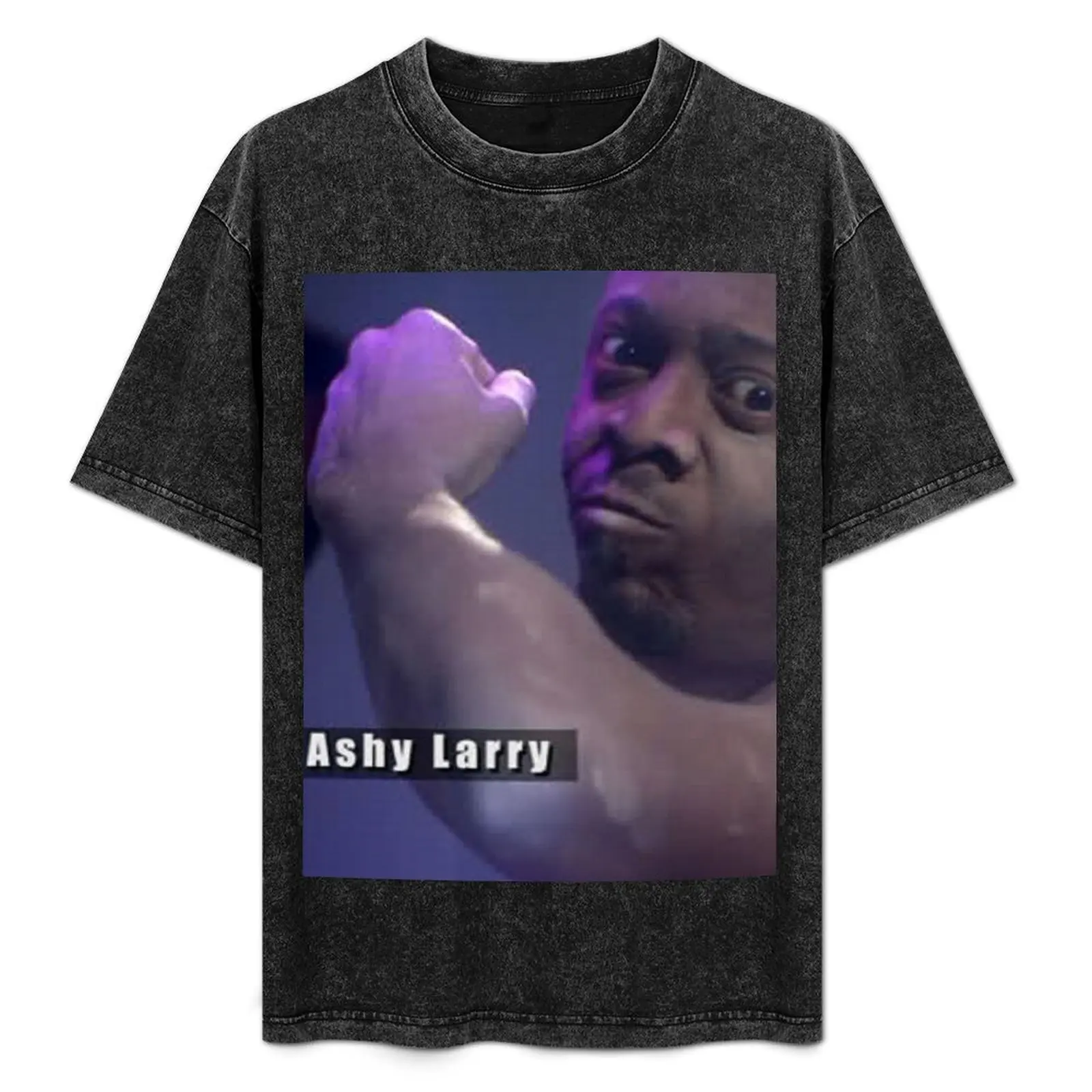 Ashy Larry T-Shirt Casual Breathable Short Sleeve Top