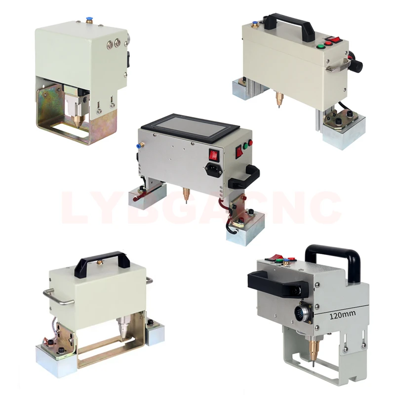 Hand-Held Portable Metal Signage Nameplate Marking Machine Touch-Screen Electric Pneumatic Lettering for Metal Nameplate